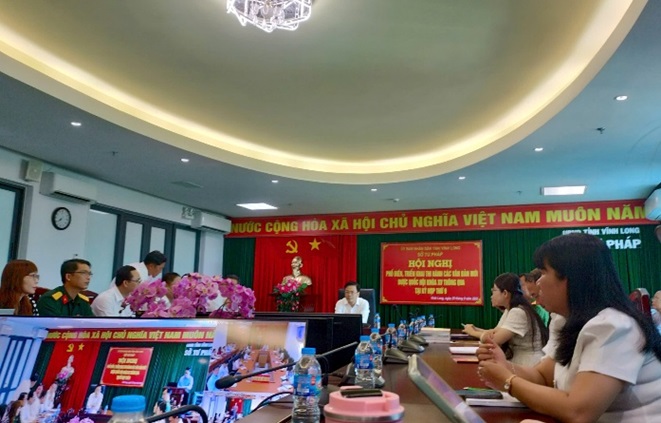 Vĩnh Long tổ chức Hội nghị phổ biến, triển khai các văn bản luật mới được Quốc hội thông qua tại Kỳ họp thứ 9
