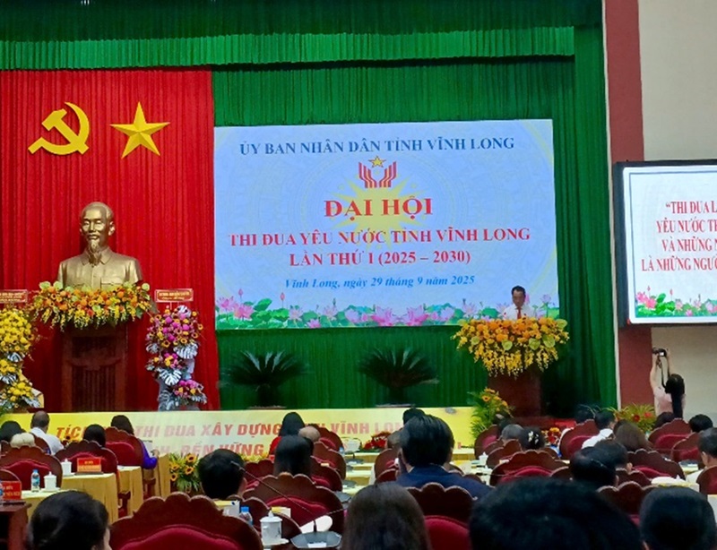 Đại hội Thi đua yêu nước tỉnh Vĩnh Long lần thứ I (2025 – 2030)